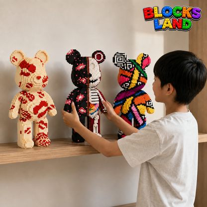 BlocksLand™ メガビルド・ベア（5000ピース以上）