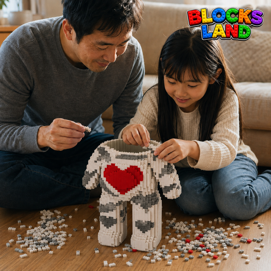 BlocksLand™ メガビルド・ベア（5000ピース以上）